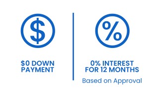 Financing and Payment Plans Available.