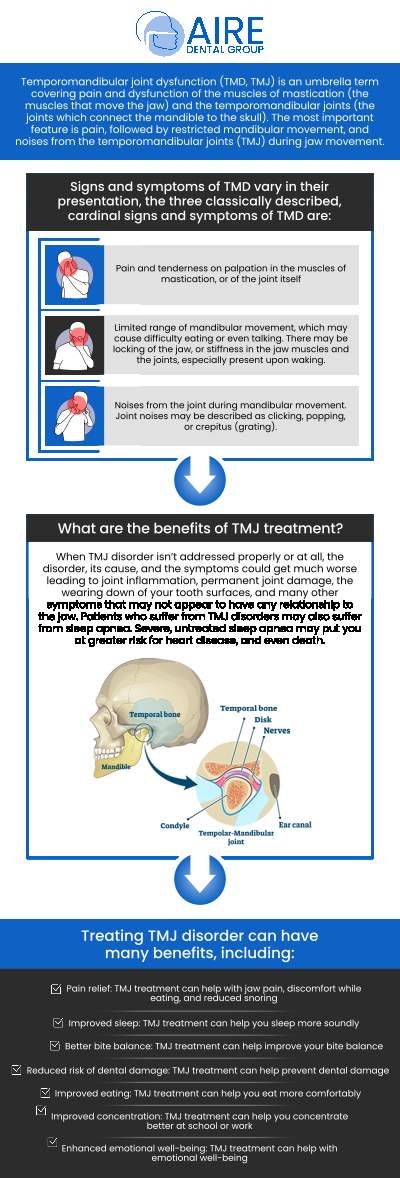 At Aire Dental Group, Dr. Nader Amiran understands your struggle. We are committed to being a top TMJ dentist in the area, offering a pathway to lasting relief. Our expertise lies in uncovering the true source of your discomfort—be it a clicking jaw, debilitating headaches, or facial pain—and crafting a personalized plan to not just manage symptoms but to resolve the issue for good. For more information, contact us or request an appointment online. We are conveniently located at 6224 Main St suite c, Downers Grove, IL 60516. At Aire Dental Group, Dr. Nader Amiran understands your struggle. We are committed to being a top TMJ dentist in the area, offering a pathway to lasting relief. Our expertise lies in uncovering the true source of your discomfort—be it a clicking jaw, debilitating headaches, or facial pain—and crafting a personalized plan to not just manage symptoms but to resolve the issue for good. For more information, contact us or request an appointment online. We are conveniently located at 6224 Main St suite c, Downers Grove, IL 60516.